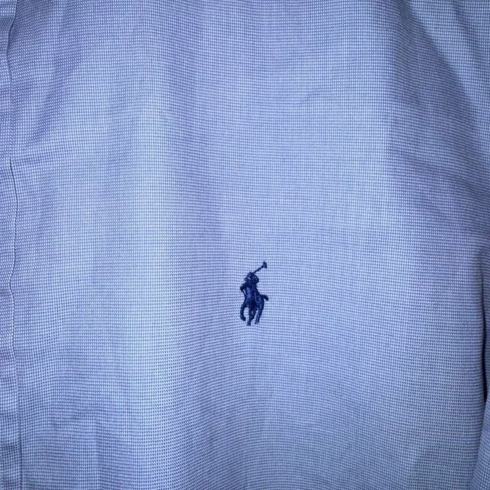 Ralph Lauren Men's Size 17.5/44 Polo Dress Shirt Button Up Blue Pony Work Office - Picture 7 of 13
